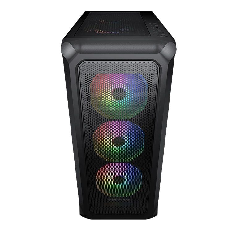 Thùng máy Case Cougar Archon II Mesh RGB | Trắng - Đen, kèm sẵn 3 fan