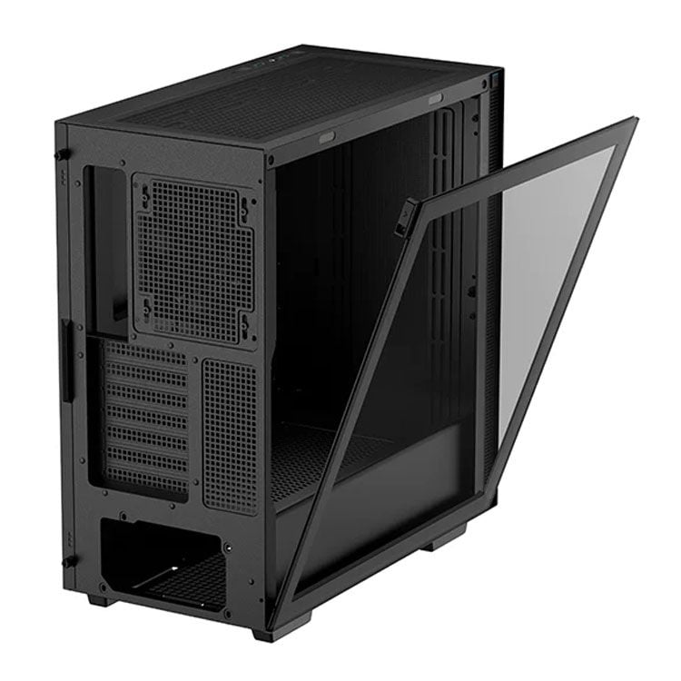 Thùng máy Case Deepcool CH510 (Mid Tower ATX, đen, sẵn 1 fan đen)