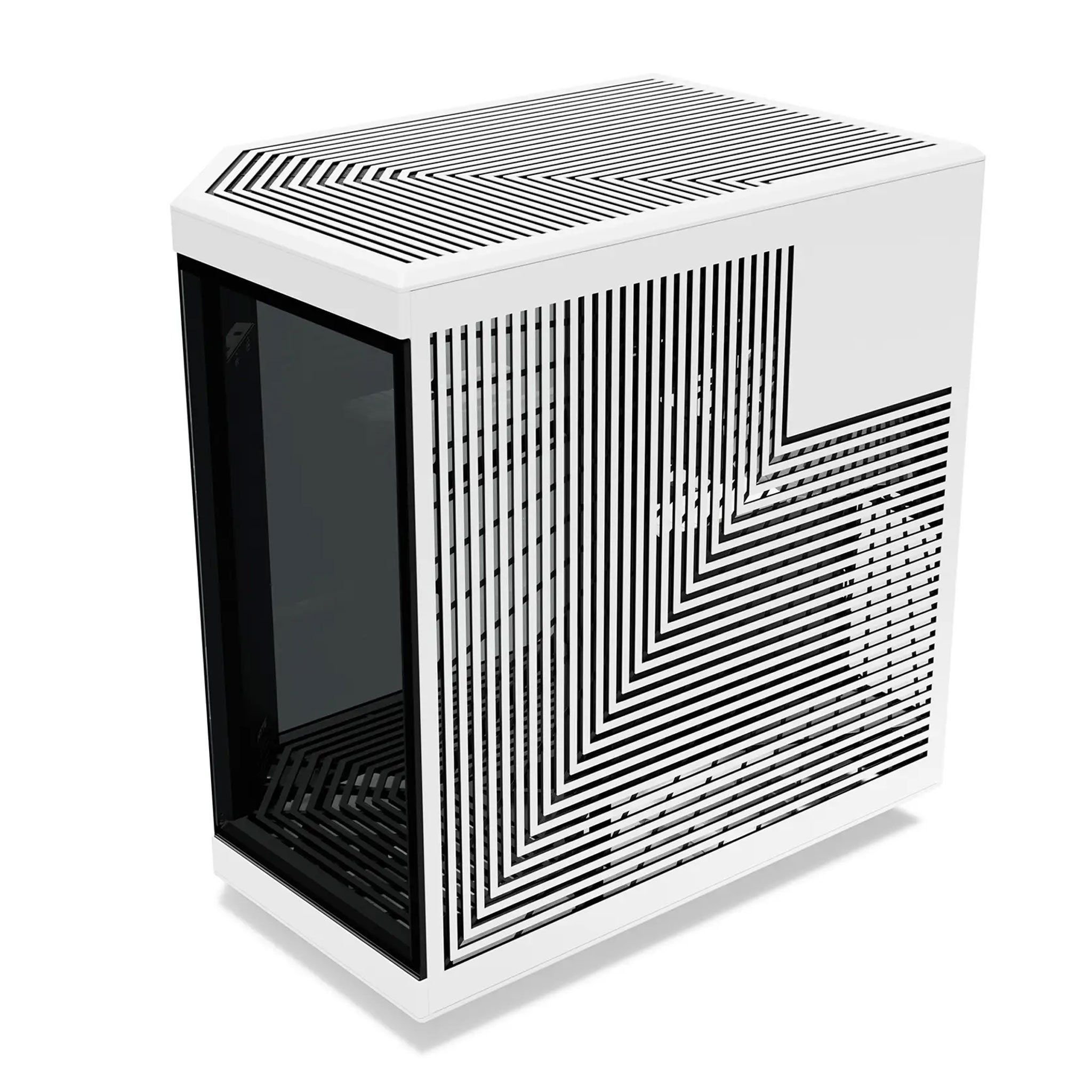 Thùng máy Case Hyte Y70 Touch - Black White | Kèm sẵn cáp Riser PCIe 4.0 (CS-HYTE-Y70-BW-L)