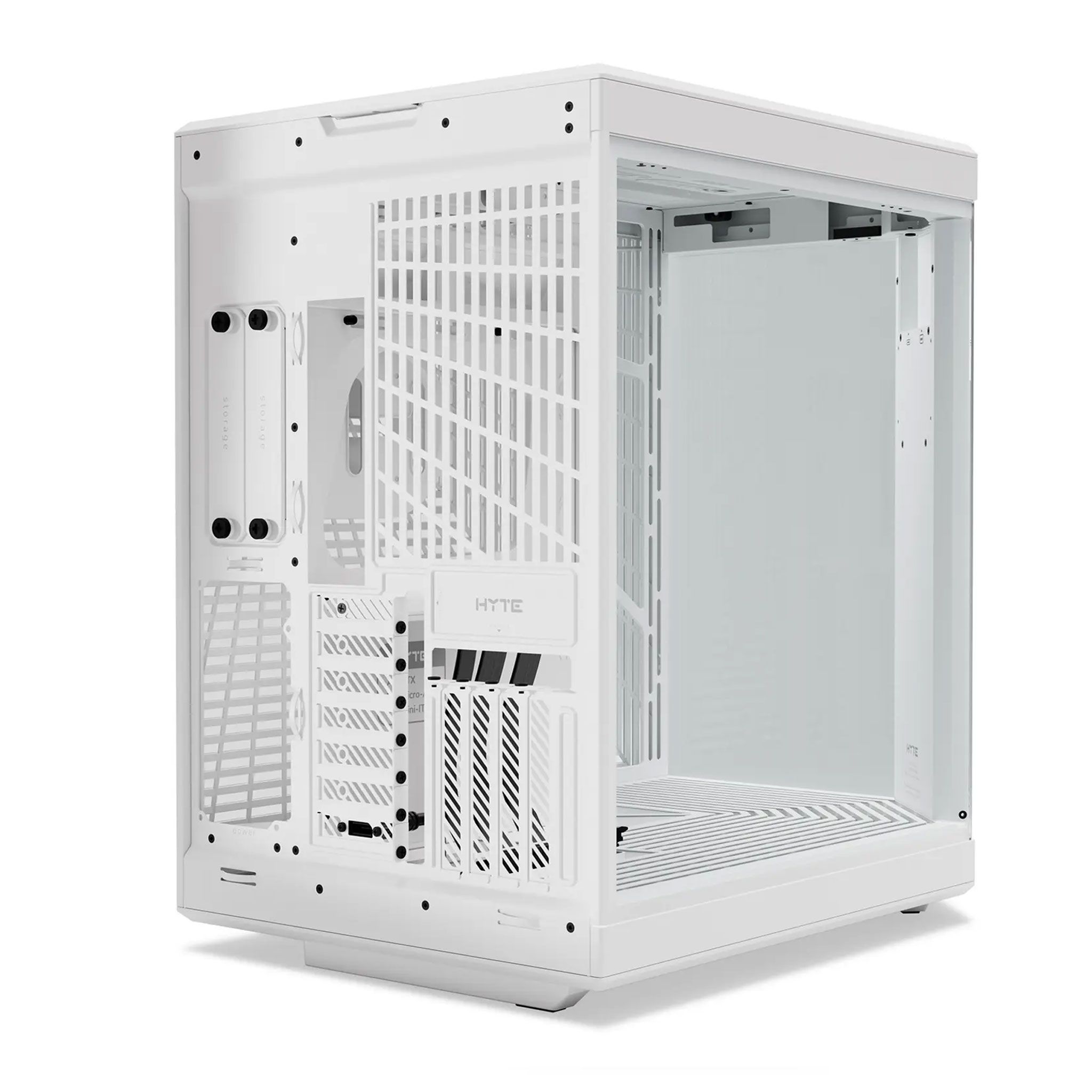 Thùng máy Case Hyte Y70 Touch - All White | Kèm sẵn cáp Riser PCIe 4.0 (CS-HYTE-Y70-WW-L)