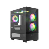  Thùng máy Jetek CSGO2 Combat | Đen, không kèm fan 