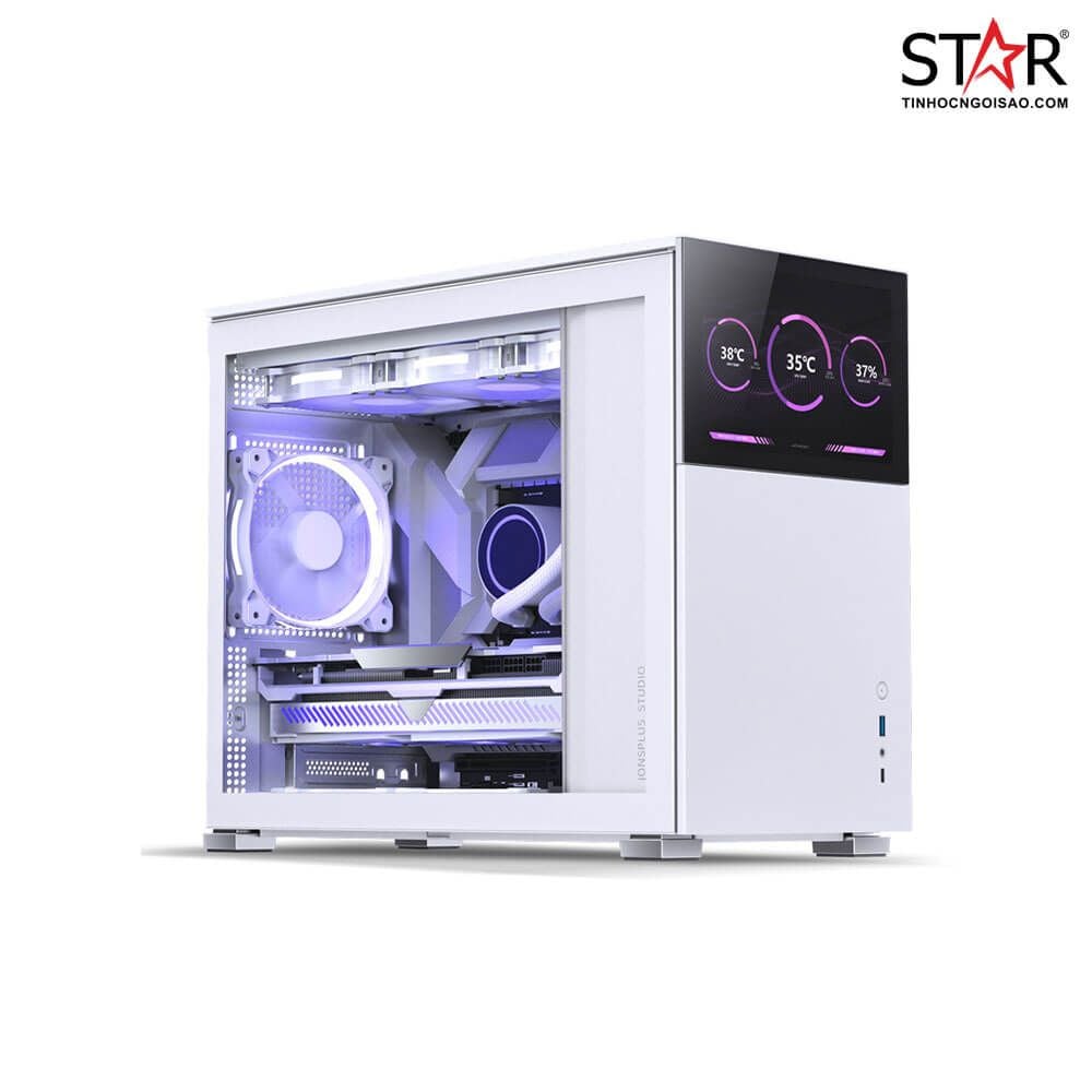 Thùng máy Case Jonsbo D31 STD SC White (Mini Tower/Màu Trắng)