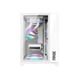  Thùng máy Magic Aqua M Elite - Trắng | Micro ATX, Không Fan 