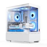 Thùng máy Magic MIX-Tower Trắng | Micro ATX, không fan 