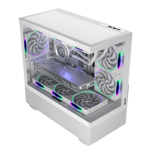  Thùng máy Magic MIX Tower Pro | Trắng, AIO 360, không kèm fan 