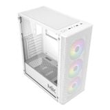  Thùng máy MIK Aion White | Kèm sẵn 3 Fan RGB 