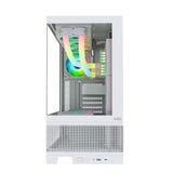  Thùng máy MIK Lumine 4FA - Trắng, kèm 4 fan ARGB 