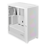  Thùng máy MIK STORM 360 White | Trắng, Kèm 3 Fan RGB 