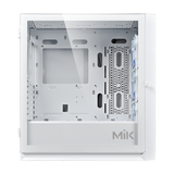  Thùng máy MIK STORM 360 White | Trắng, Kèm 3 Fan RGB 