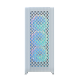  Thùng máy MIK STORM 360 White | Trắng, Kèm 3 Fan RGB 