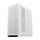  Thùng máy MIK STORM 360 White | Trắng, Kèm 3 Fan RGB 
