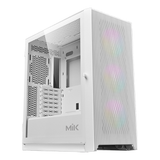  Thùng máy MIK STORM 360 White | Trắng, Kèm 3 Fan RGB 
