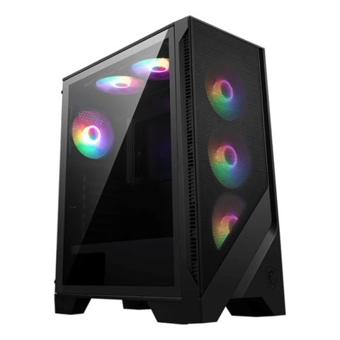 Thùng máy MSI MAG Forge 120A AirFlow | Kèm sẵn 6 fan RGB
