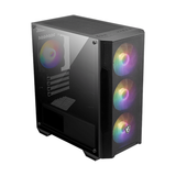  Thùng máy MSI MAG FORGE M100A | Đen, kèm sẵn 4 Fan RGB 