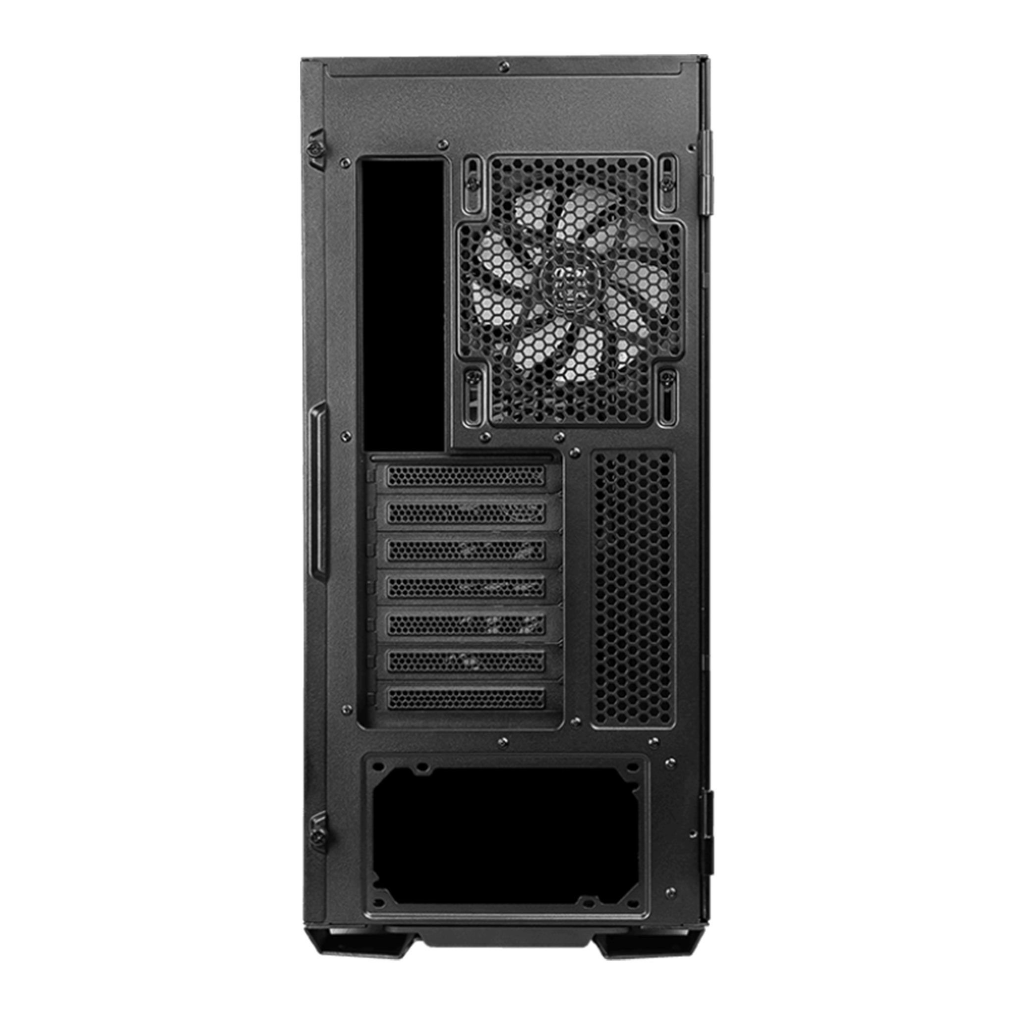 Thùng máy Case MSI MPG VeLox 100R | Đen, kèm sẵn 4 fan ARGB