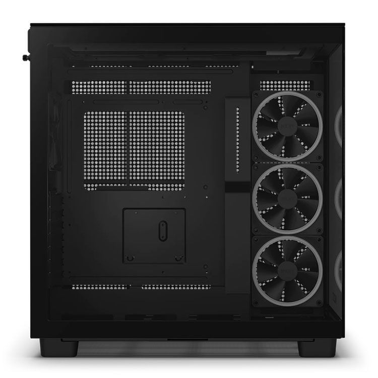 Thùng máy Case NZXT H9 Elite (Black/ White) | Mid Tower, kèm sẵn 4 fan