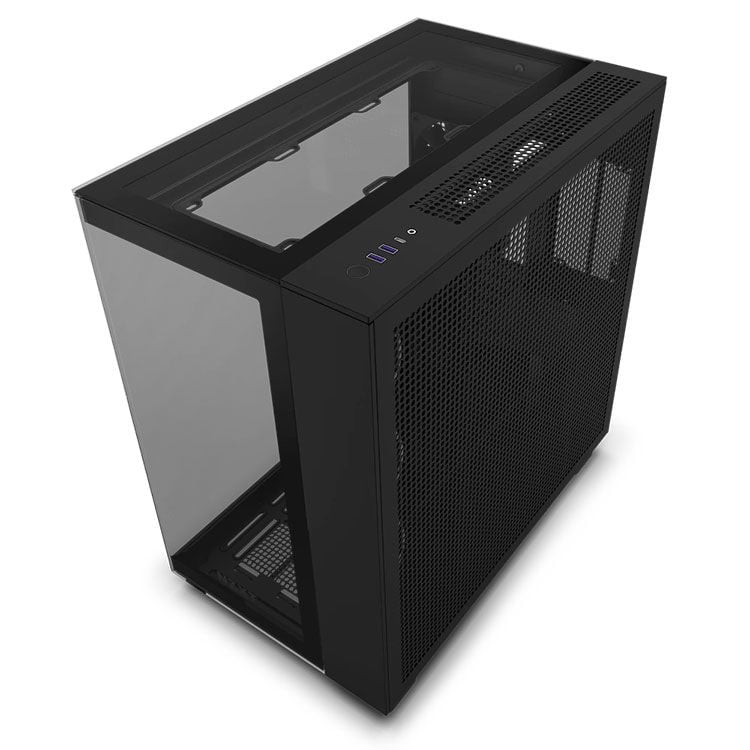 Thùng máy Case NZXT H9 Elite (Black/ White) | Mid Tower, kèm sẵn 4 fan