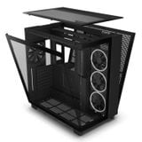  Thùng máy NZXT H9 Elite (Black/ White) | Mid Tower, kèm sẵn 4 fan 
