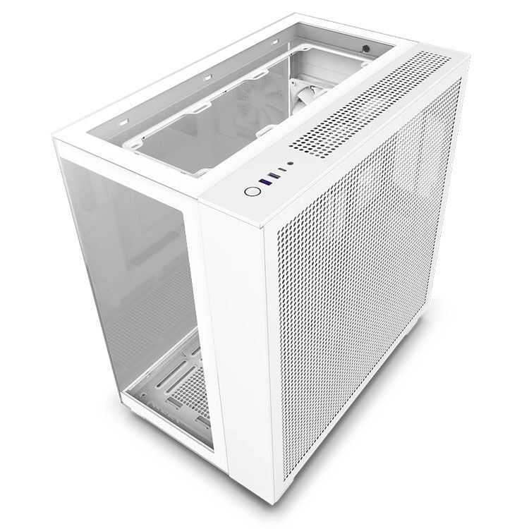 Thùng máy Case NZXT H9 Elite (Black/ White) | Mid Tower, kèm sẵn 4 fan