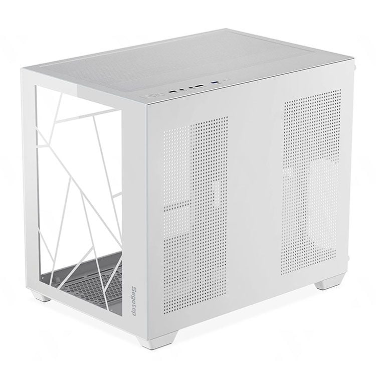 Thùng máy Case Segotep Lumi II | M-ATX, ITX, Đen / Trắng