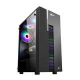  Thùng máy VSP Esport Gaming KB09 Black | Đen, Không Fan 