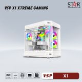  Thùng máy VSP X1 Extreme Gaming White | Trắng, Không Fan 