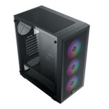  Thùng máy Xigmatek Gaming Z 3F EN41082 | ATX, đen, kèm 3 Fan RGB 