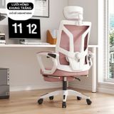  Ghế công thái học Ergonomic TIA06 | Màu hồng 