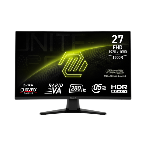 Màn hình Gaming MSI Optix G274CXF | 27 inch, FHD, Rapid VA, 280Hz, 0.5ms, cong