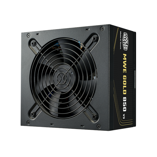  Nguồn máy tính Cooler Master MWE 850W Gold V3 (MPE-8506-ACAG-BEU) (Cáp Liền) Atxb.1 | Non Modular, ATX 