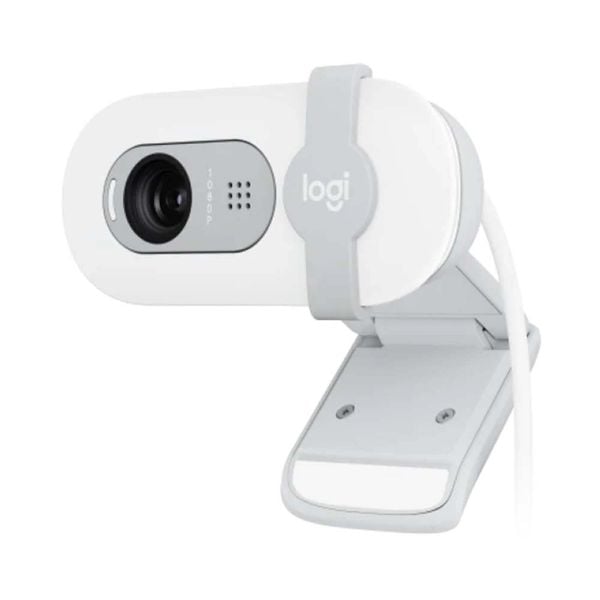  Webcam Logitech Brio 100 Trắng Full HD (960-001618) 