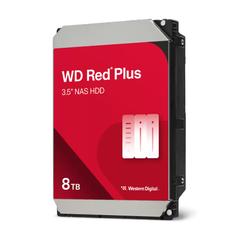 Ổ cứng HDD Western Digital Red Plus 8 TB | SATA III, 3.5