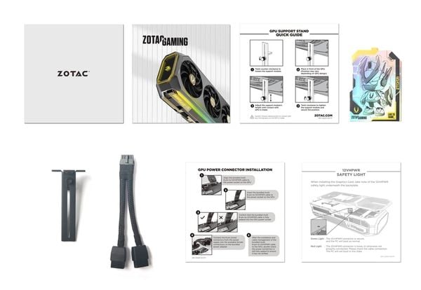  Card màn hình NVIDIA GeForce RTX 5070 ZOTAC SOLID OC | 12GB GDDR7, 6144 CUDA, 650W 