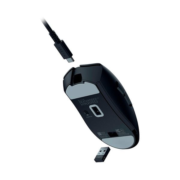  Chuột gaming Razer DeathAdder V3 HyperSpeed | Wireless 2.4Ghz, 26000 DPI, 55g, Đen 