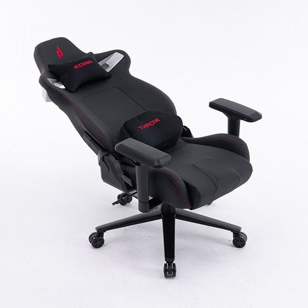  Ghế gaming E DRA Throw EGC235 | Đen, 120kg, Chân xoay, Da PU 