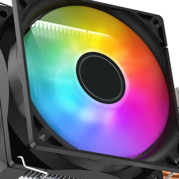  Tản nhiệt khí Leopard K200 Black | RGB, Đen 