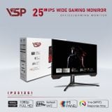  Màn hình VSP IP2512S1 | 24.5 inch, Full HD, IPS, 120Hz, 1ms, phẳng, đen 