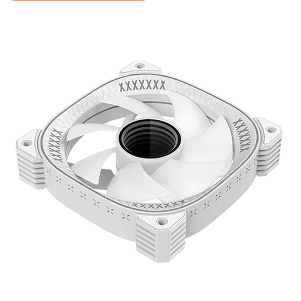  Quạt tản nhiệt PC Coolmoon TY1 RGB | Fan lẻ 120mm, ARGB, Trắng 