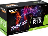  Card màn hình NVIDIA GeForce RTX 3050 Inno3D Twin X2 | 8GB GDDR6, 2560 CUDA, 450W 