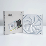  Quạt tản nhiệt PC Leopard Galaxy | Kit 5 fan 120mm, ARGB, Trắng 