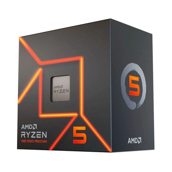  CPU AMD Ryzen 5 7500F | AM5, 6 nhân/12 luồng, Max 5.0 GHz 