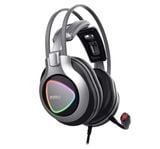 Tai nghe Gaming Zidli ZH-A10 | Có dây, Over-ear, RGB, Xám - Đen 