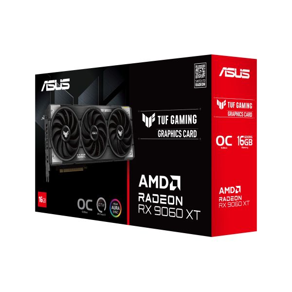  Card màn hình ASUS TUF Gaming Radeon RX 9060 XT 16GB GDDR6 OC Edition 