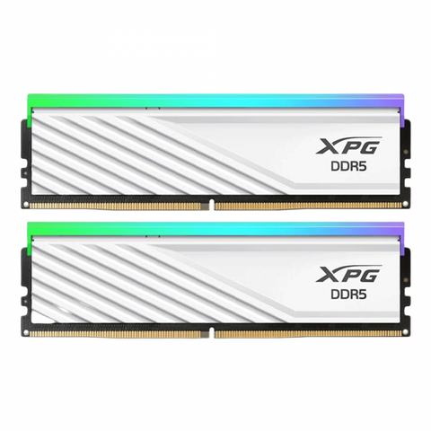 RAM PC XPG Lancer Blade 32GB RGB DDR5 White | (2x16GB), 6000MHz, Intel/AMD