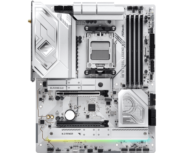  Mainboard ASRock X870 Steel Legend Wifi DDR5 | AM5, ATX, 4 khe RAM 