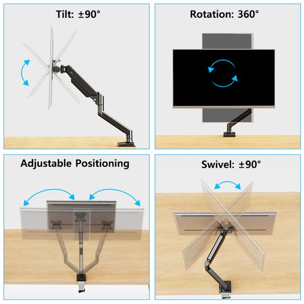  Giá treo màn hình E-Dra - EMA7303 - Đen | 13 - 34 inch 