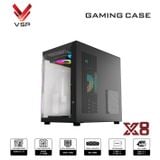  Thùng máy Case VSP X8 - Đen | Hồ cá, không kèm fan 