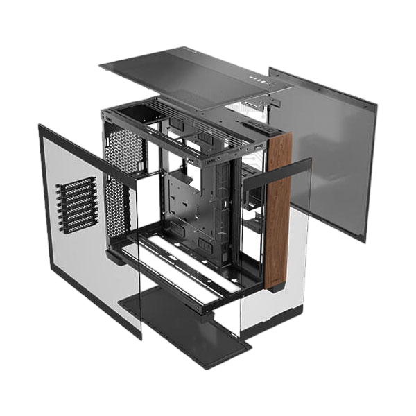  Thùng máy Case Antec C8 Wood ATX - Đen | Hồ cá 