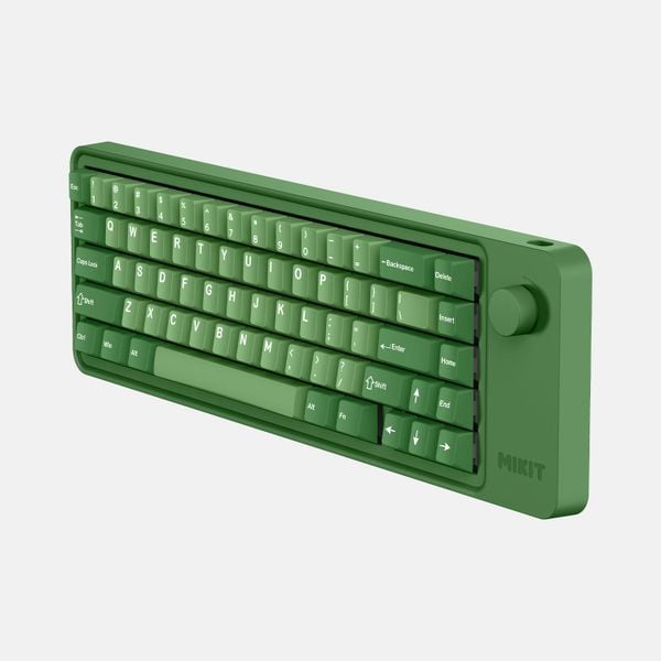 Bàn phím cơ gaming Mikit M65 Evergreen | 3 Mode, Mini, Linear Switch, RGB 