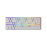  Bàn phím cơ MonsGeek FUN60 Max SP White | Akko Glare Magnetic Switches (Tri-mode) 8K in 2.4G Wireless 